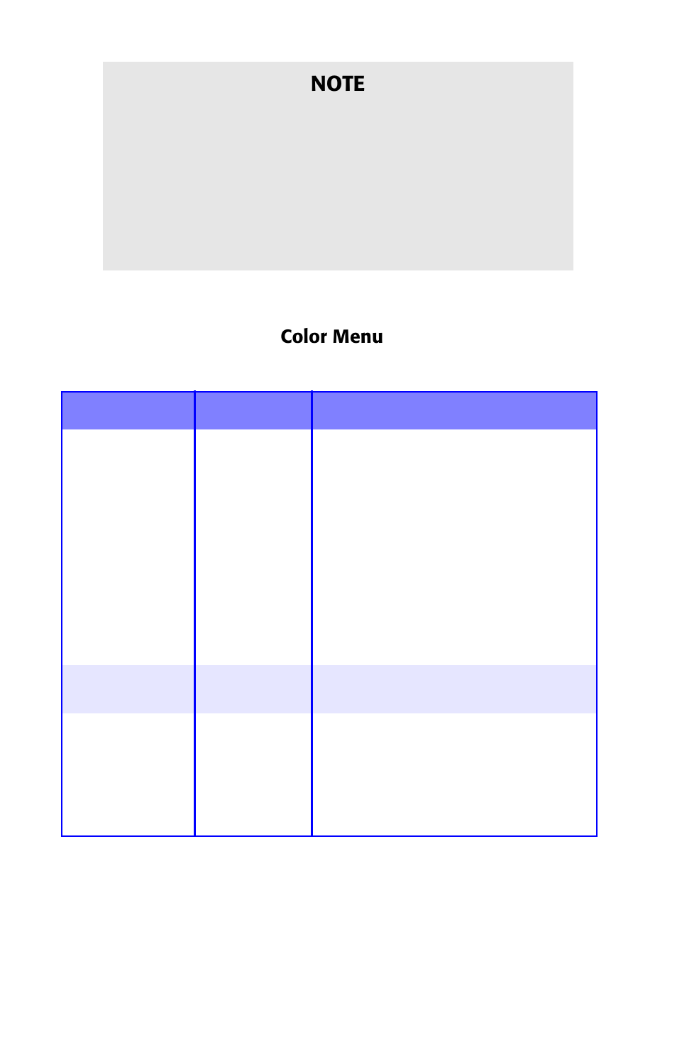 Color menu | Oki ES 1624n MFP User Manual | Page 44 / 326