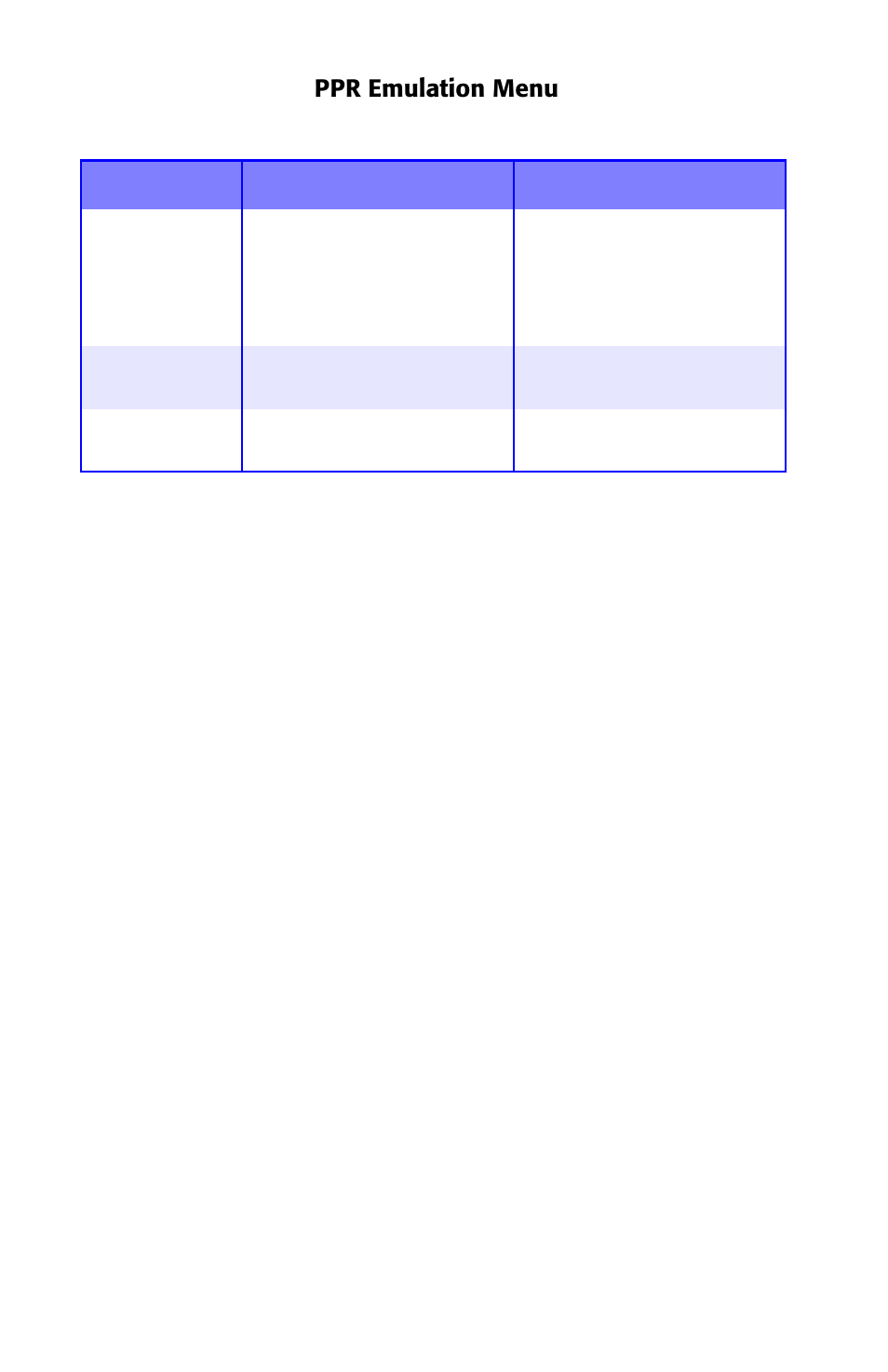 Ppr emulation menu | Oki ES 1624n MFP User Manual | Page 52 / 326