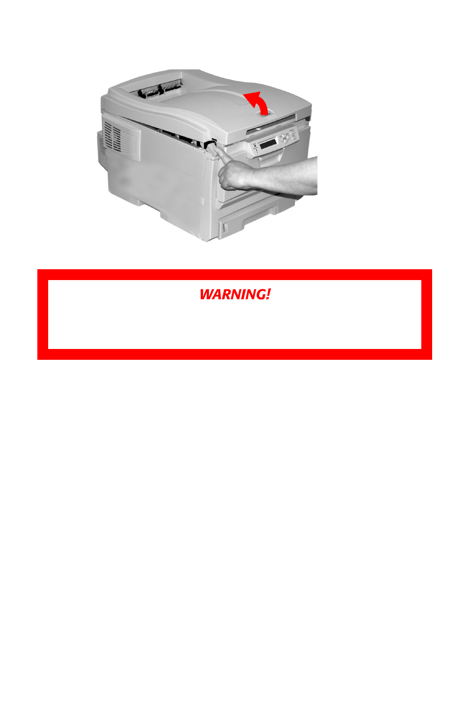 Warning | Oki ES 1624n MFP User Manual | Page 73 / 326