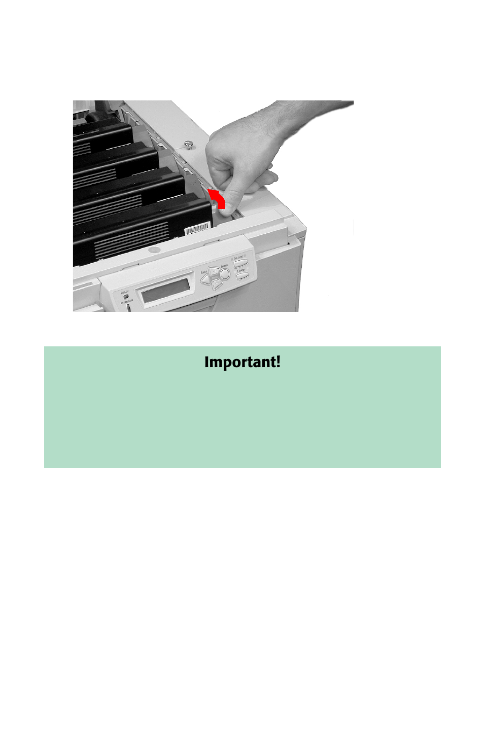 Important | Oki ES 1624n MFP User Manual | Page 78 / 326