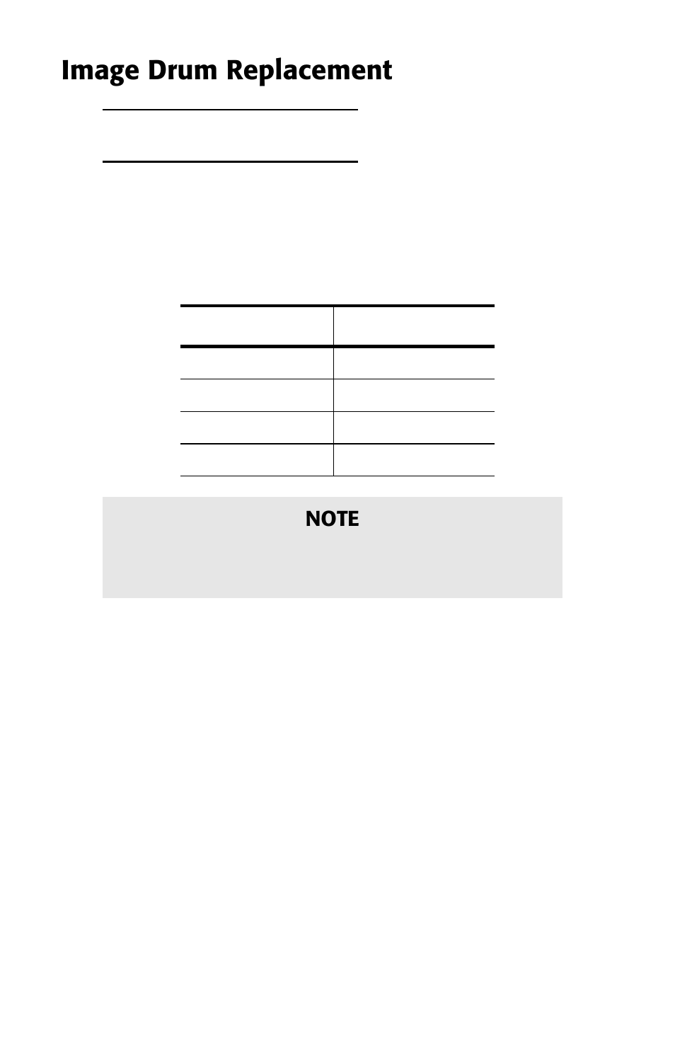 Image drum replacement | Oki ES 1624n MFP User Manual | Page 80 / 326