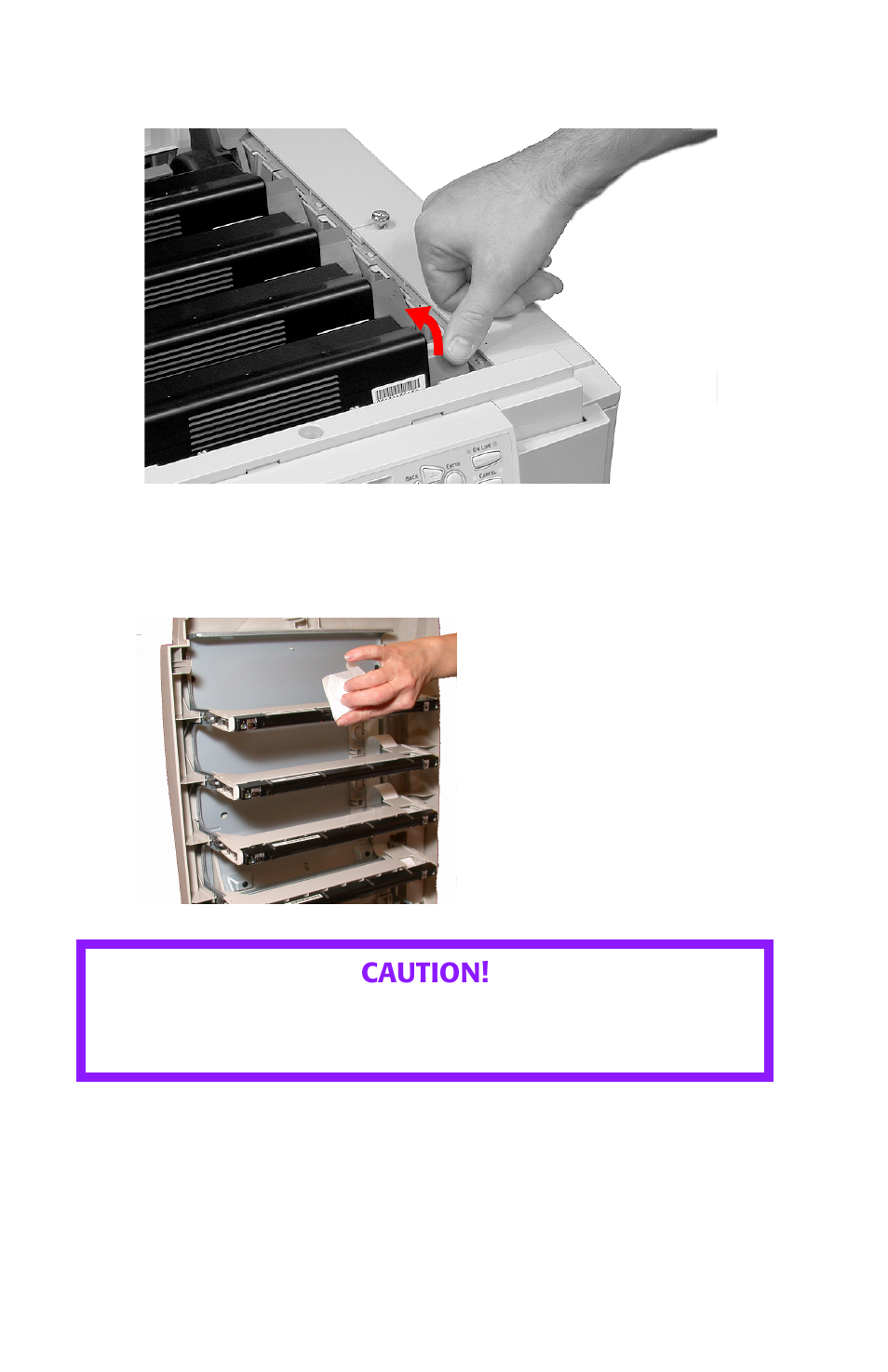 Caution | Oki ES 1624n MFP User Manual | Page 88 / 326