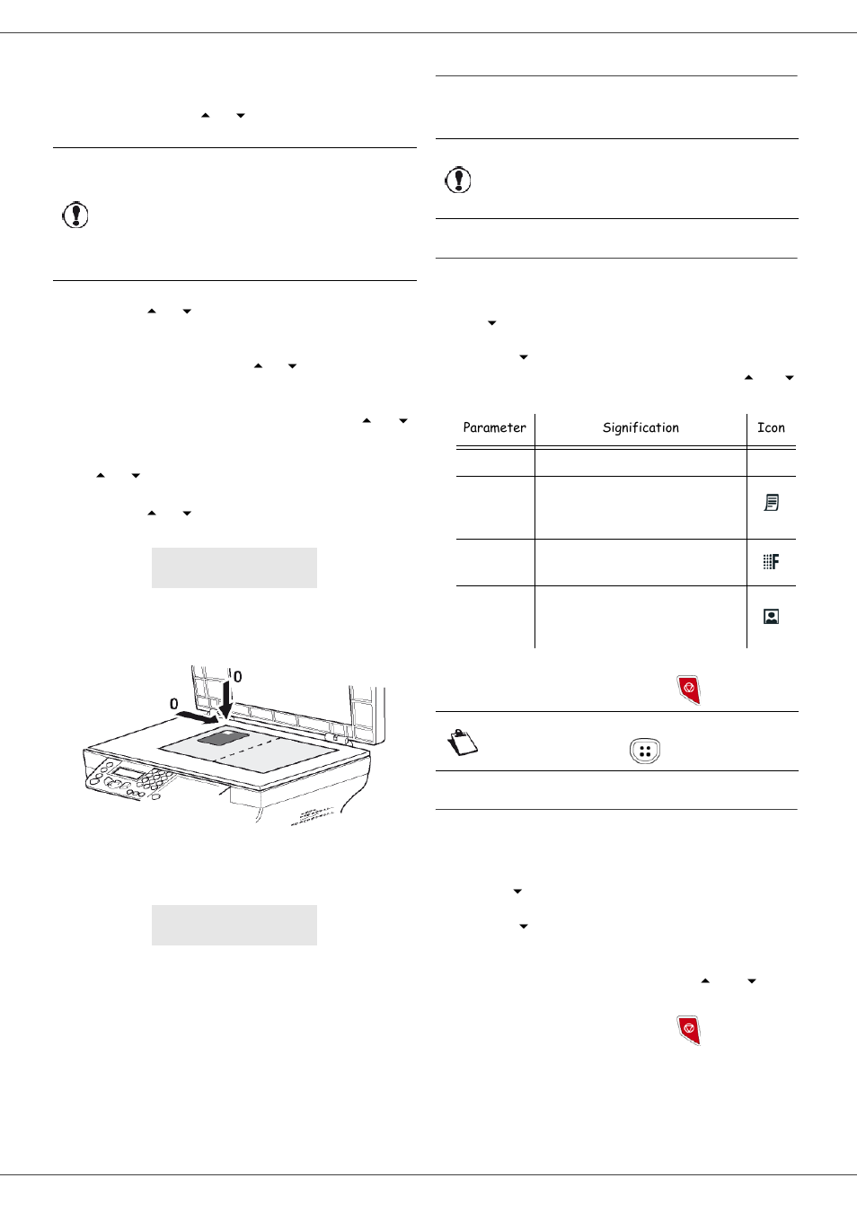 Special setup for the copying, Resolution setup, Zoom setup | 3 - co py, Mb260 | Oki MB 260 User Manual | Page 23 / 55