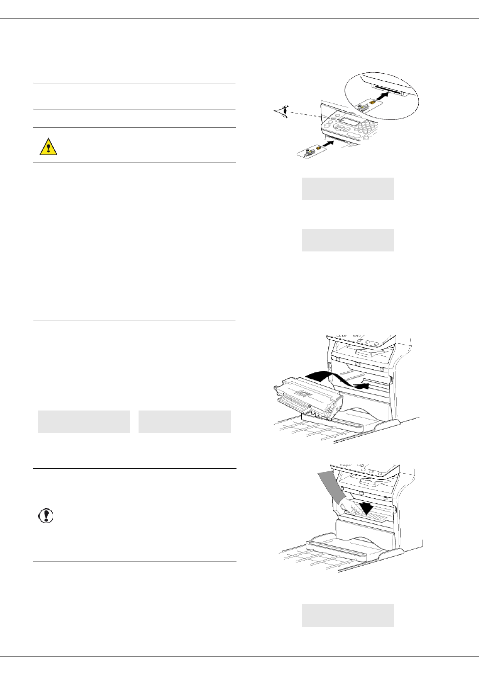 Maintenance, Service, General information | Toner cartridge replacement, Maintenance 43, Service 43, 9 - maintenance, Mb260 | Oki MB 260 User Manual | Page 47 / 55