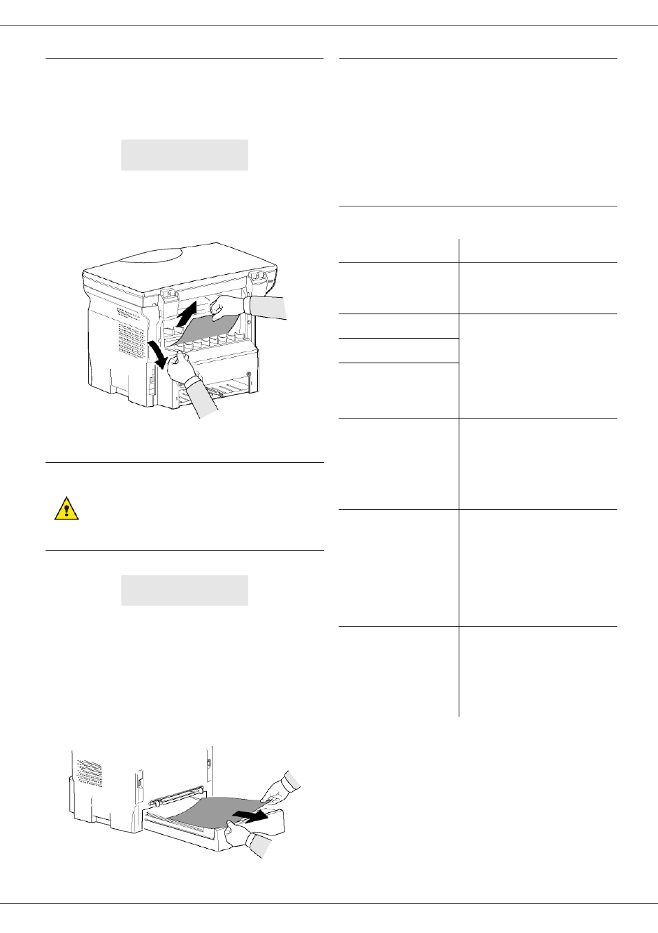 Paper jam, Pc printing issues, Pc printing via usb connection | 9 - maintenance, Mb260 | Oki MB 260 User Manual | Page 49 / 55
