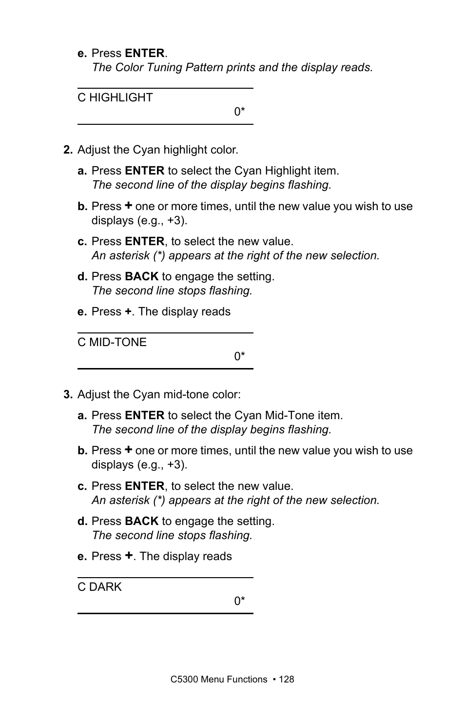 Oki C 5300n User Manual | Page 128 / 211