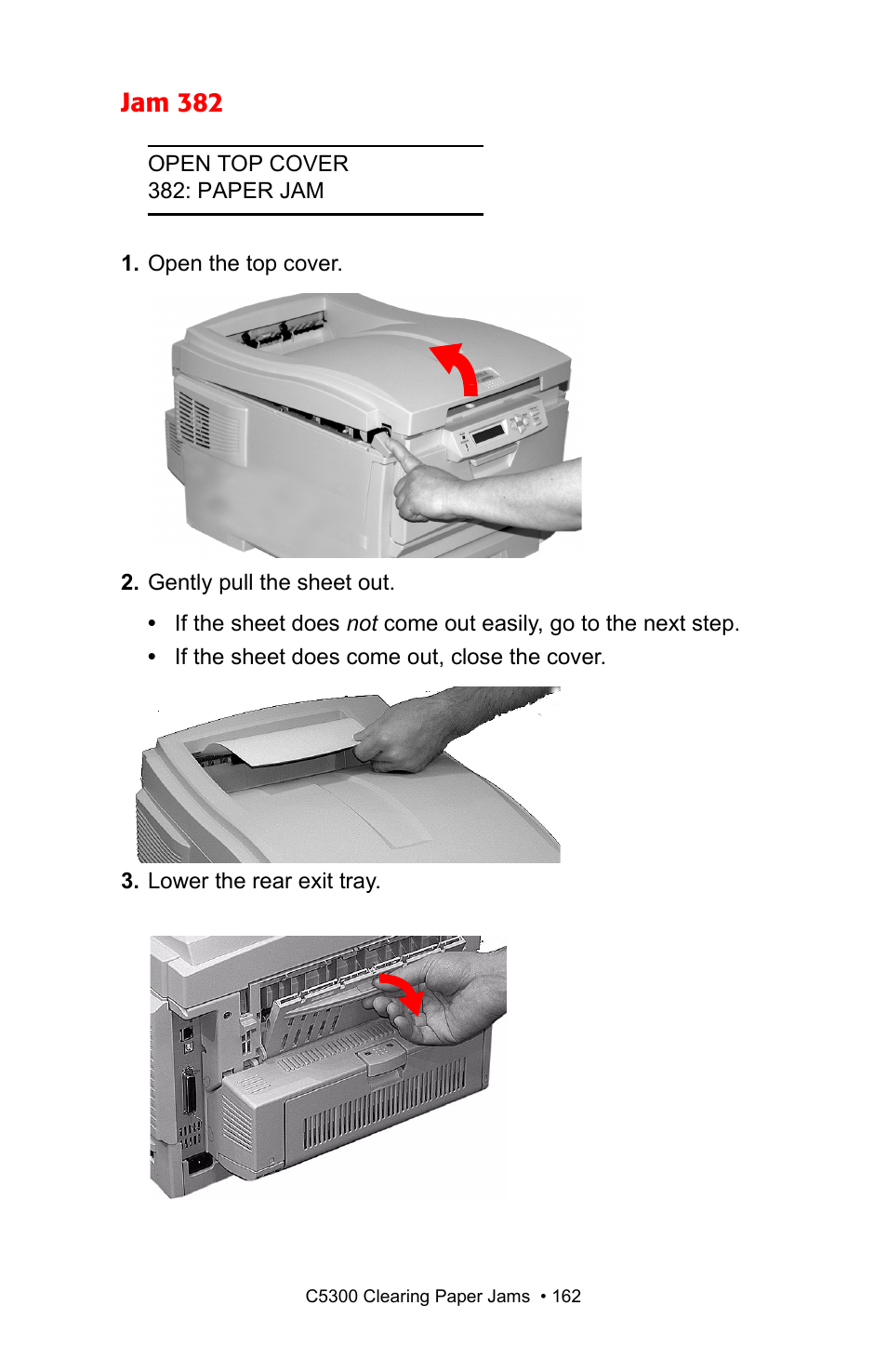 Jam 382 | Oki C 5300n User Manual | Page 162 / 211