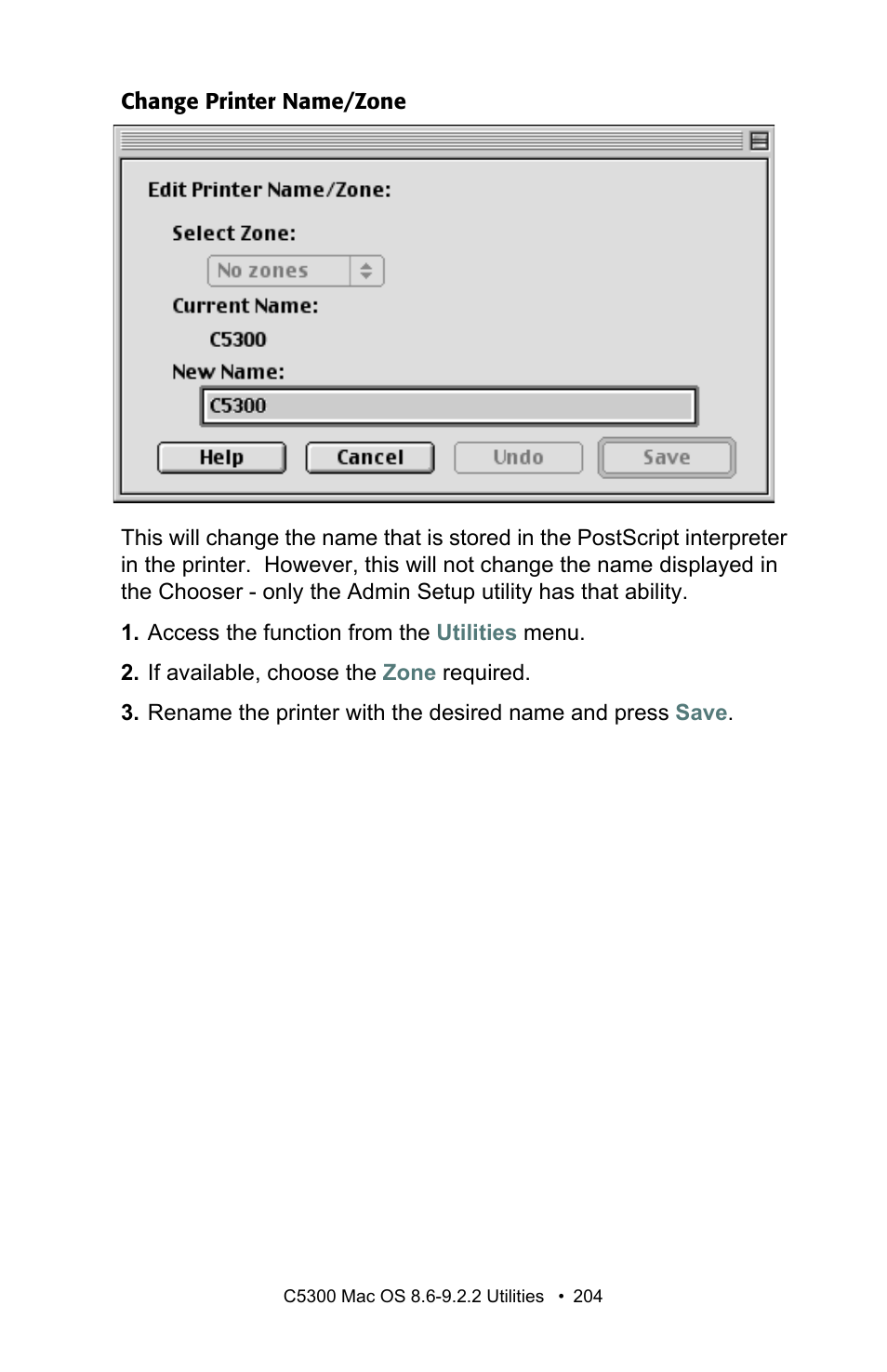 Oki C 5300n User Manual | Page 204 / 211