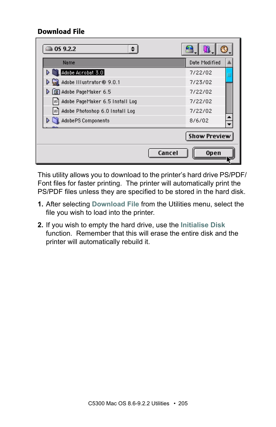 Oki C 5300n User Manual | Page 205 / 211