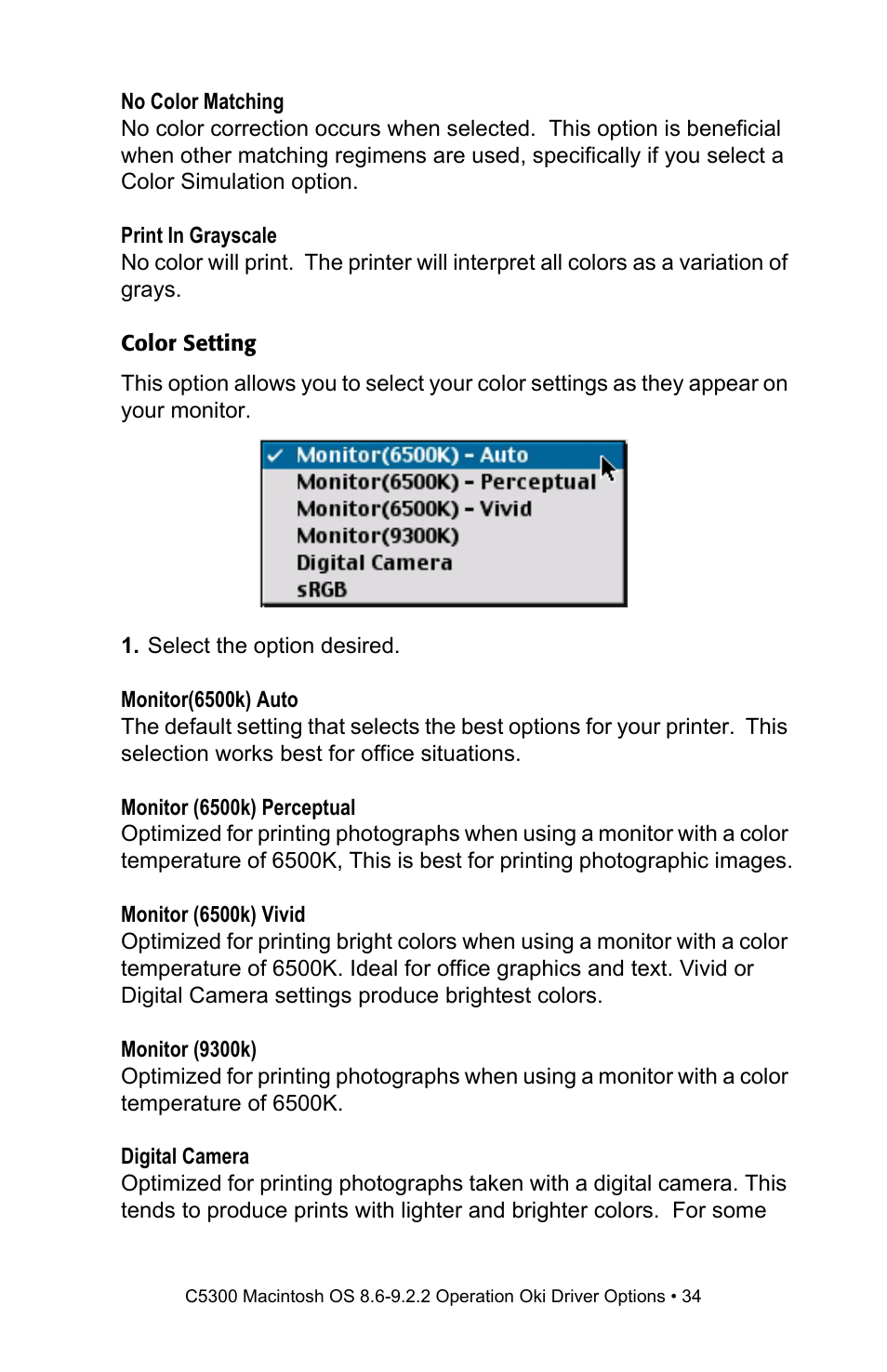 Oki C 5300n User Manual | Page 34 / 211