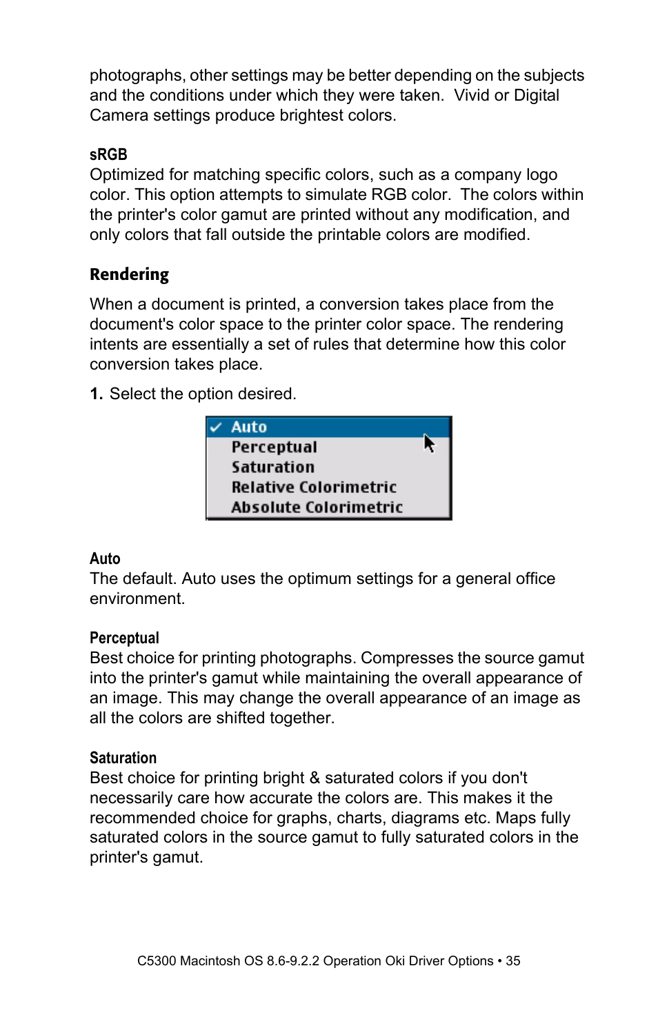Oki C 5300n User Manual | Page 35 / 211