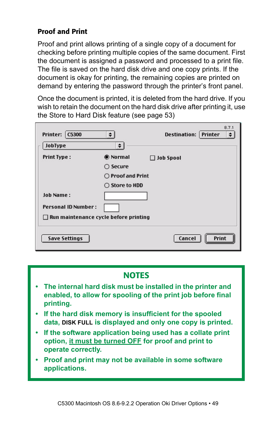 Oki C 5300n User Manual | Page 49 / 211