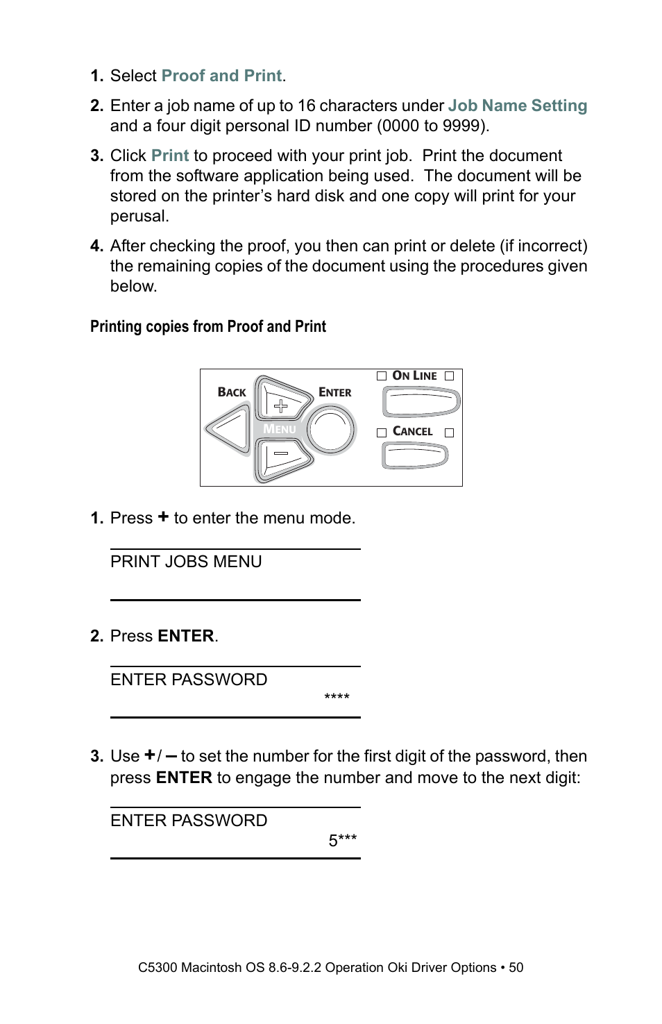 Oki C 5300n User Manual | Page 50 / 211