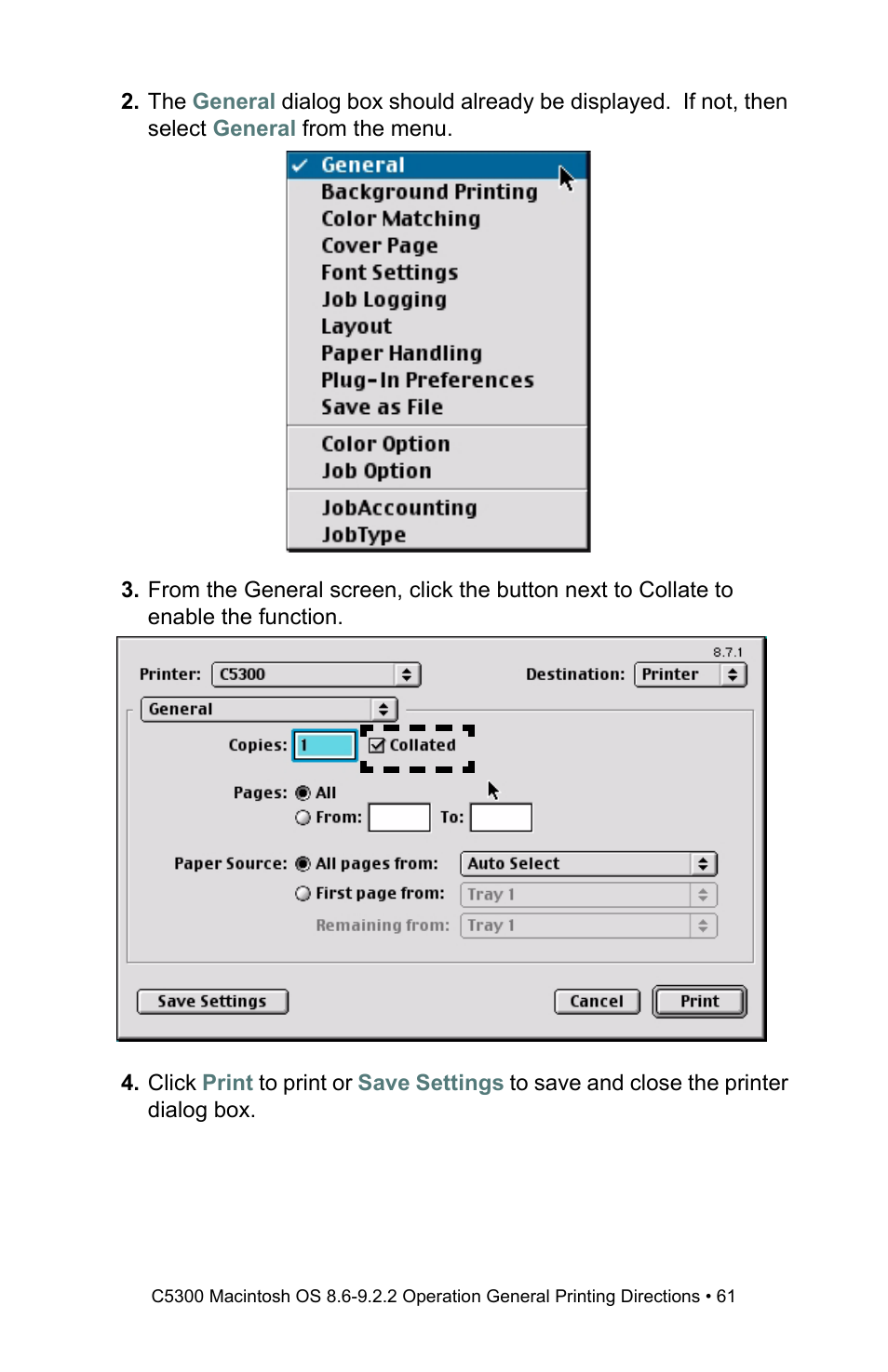 Oki C 5300n User Manual | Page 61 / 211