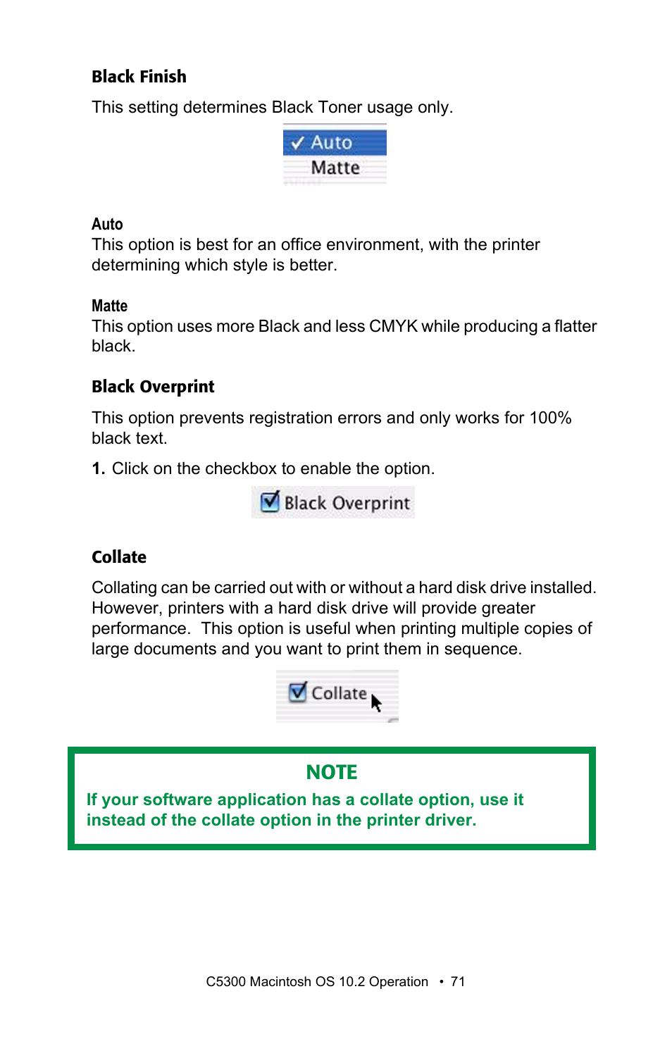 Oki C 5300n User Manual | Page 71 / 211