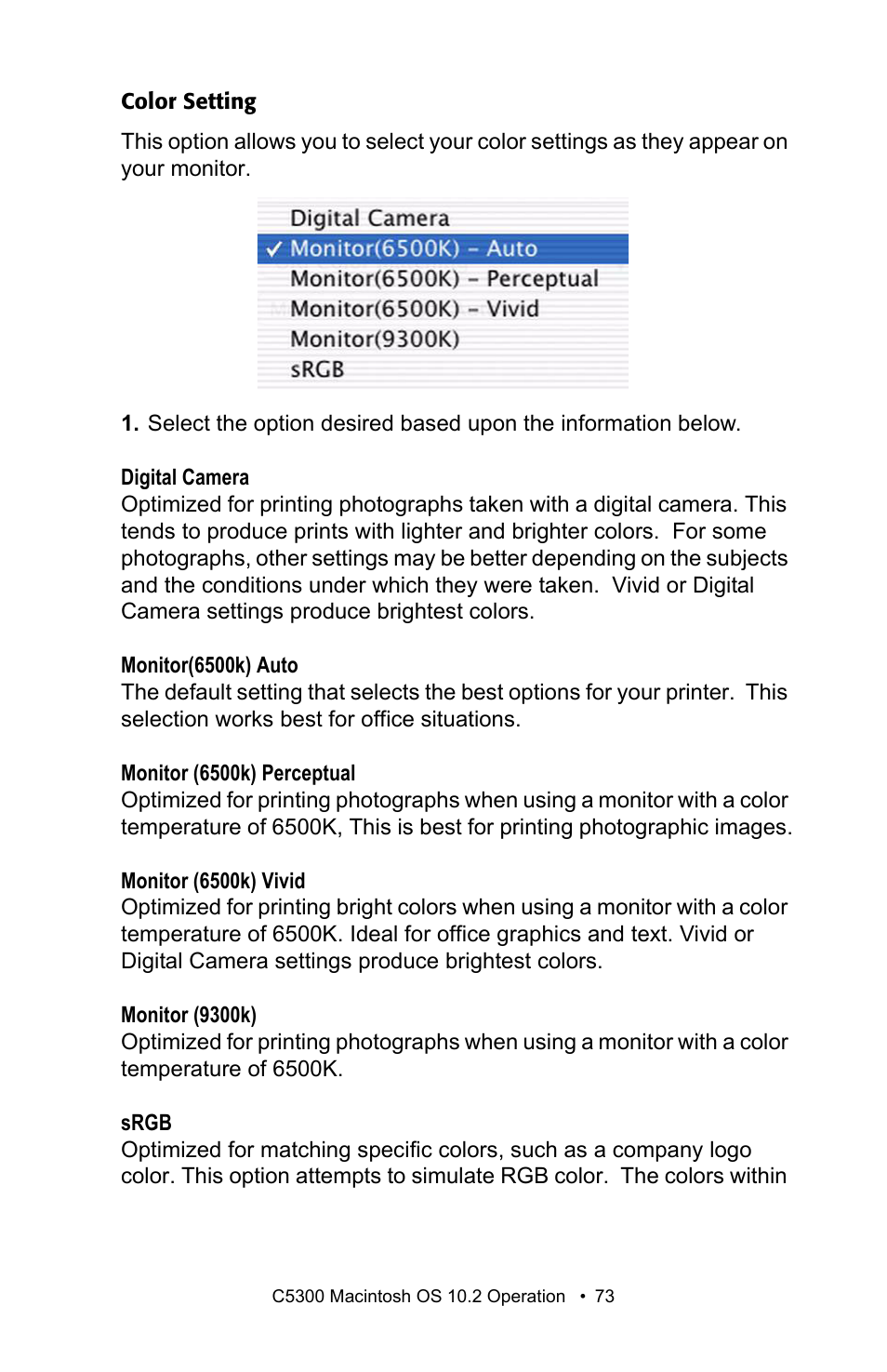 Oki C 5300n User Manual | Page 73 / 211