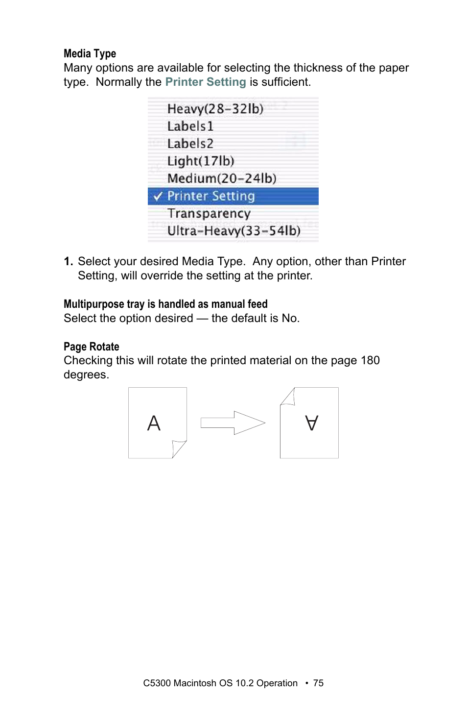 Oki C 5300n User Manual | Page 75 / 211