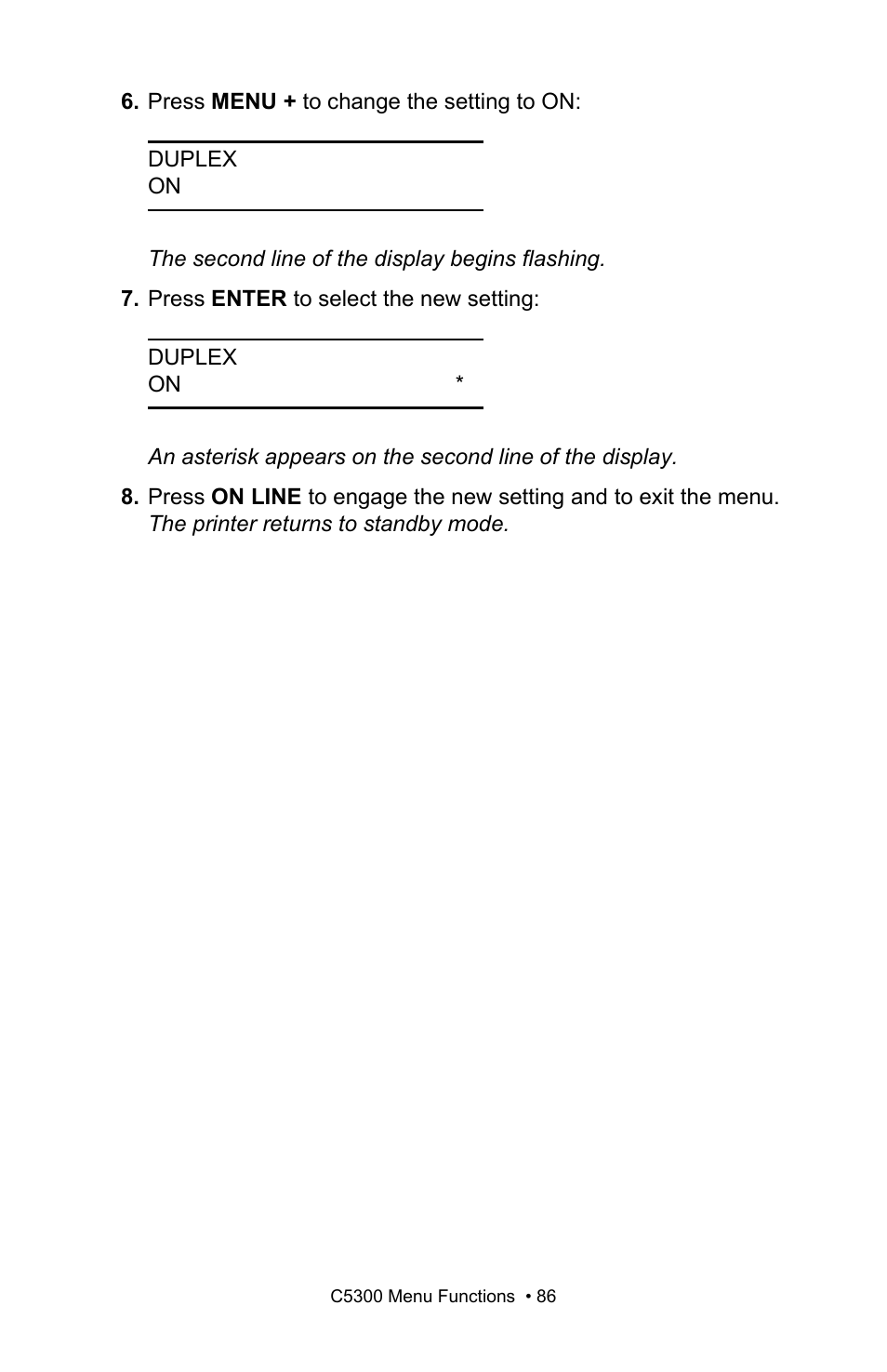 Oki C 5300n User Manual | Page 86 / 211
