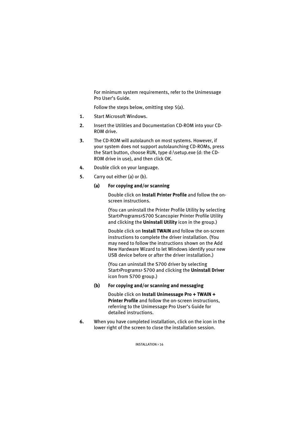 Oki S700 User Manual | Page 16 / 65