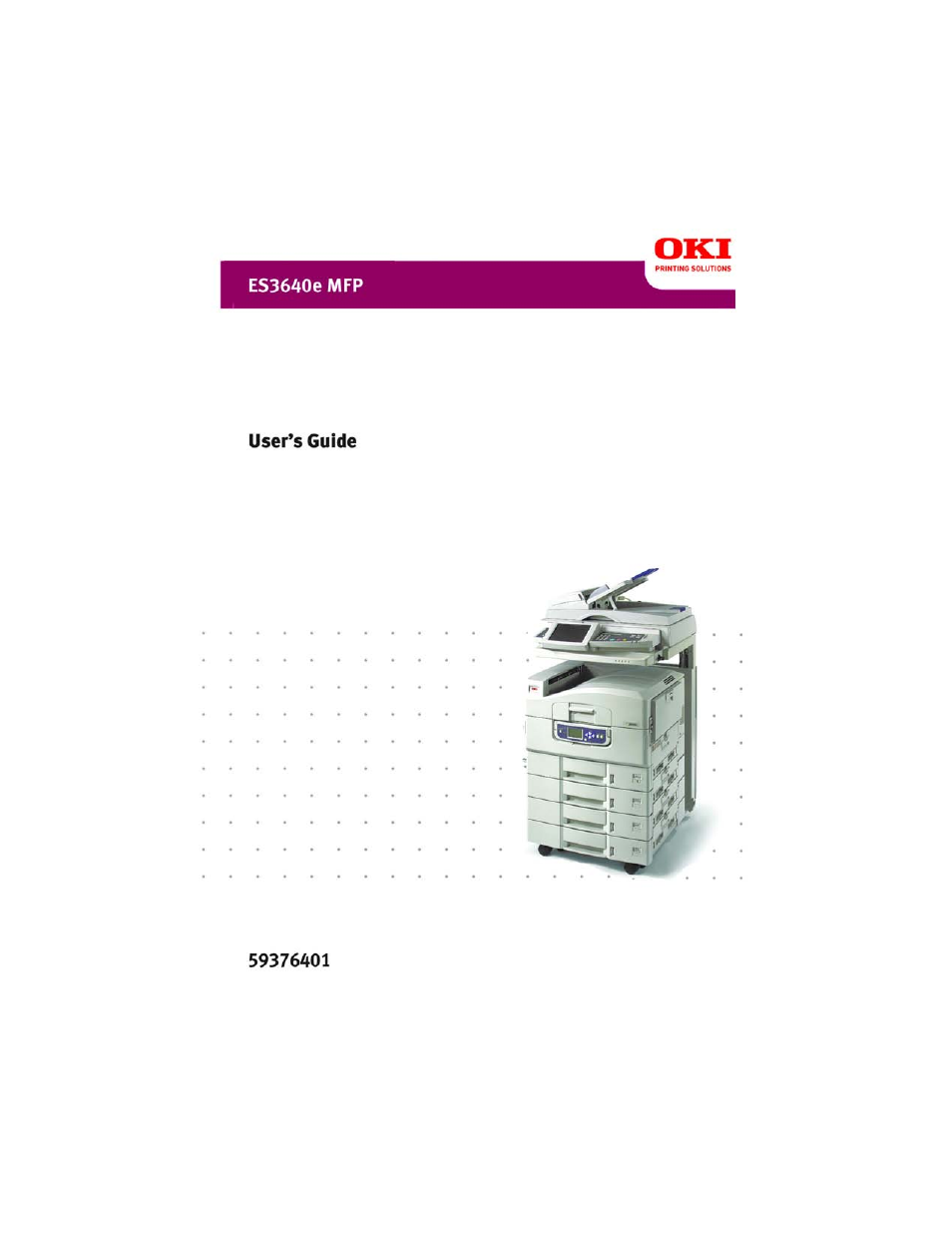 Oki ES 3640e MFP User Manual | 210 pages