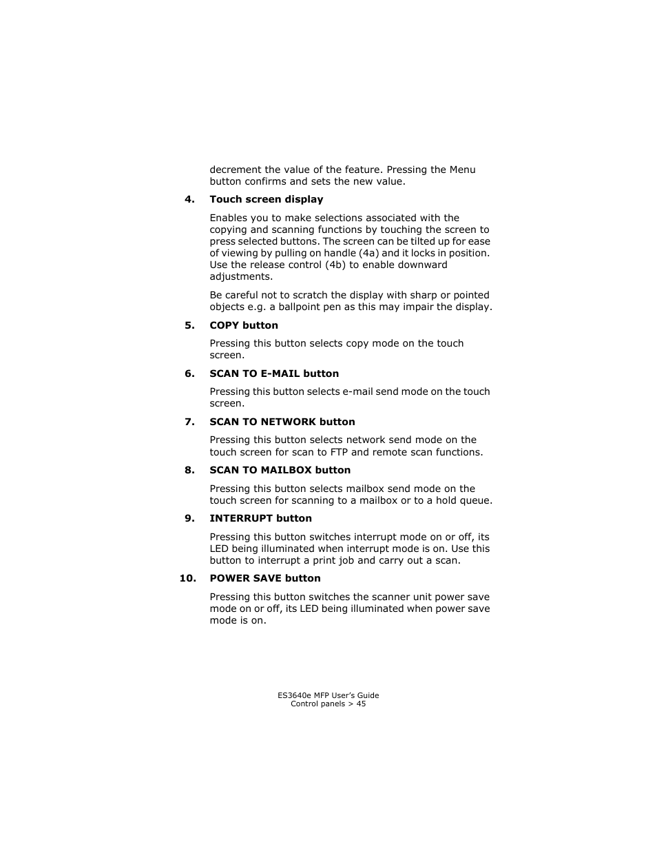 Oki ES 3640e MFP User Manual | Page 45 / 210