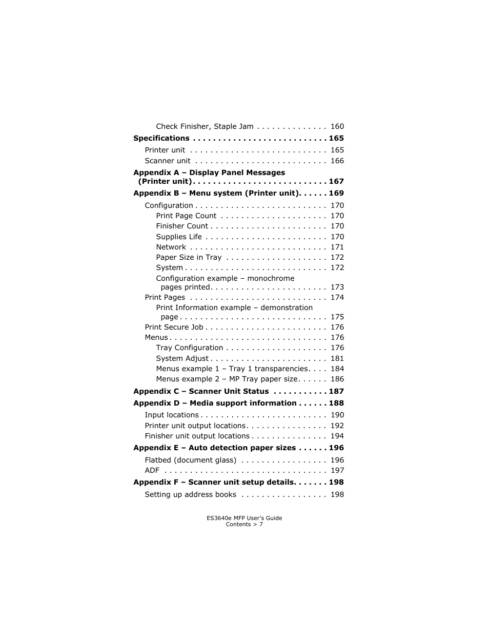 Oki ES 3640e MFP User Manual | Page 7 / 210