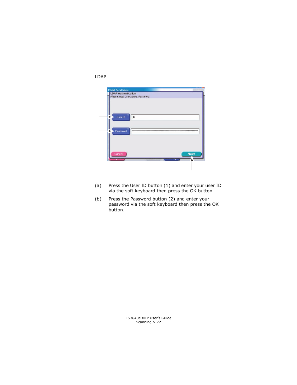 Oki ES 3640e MFP User Manual | Page 72 / 210