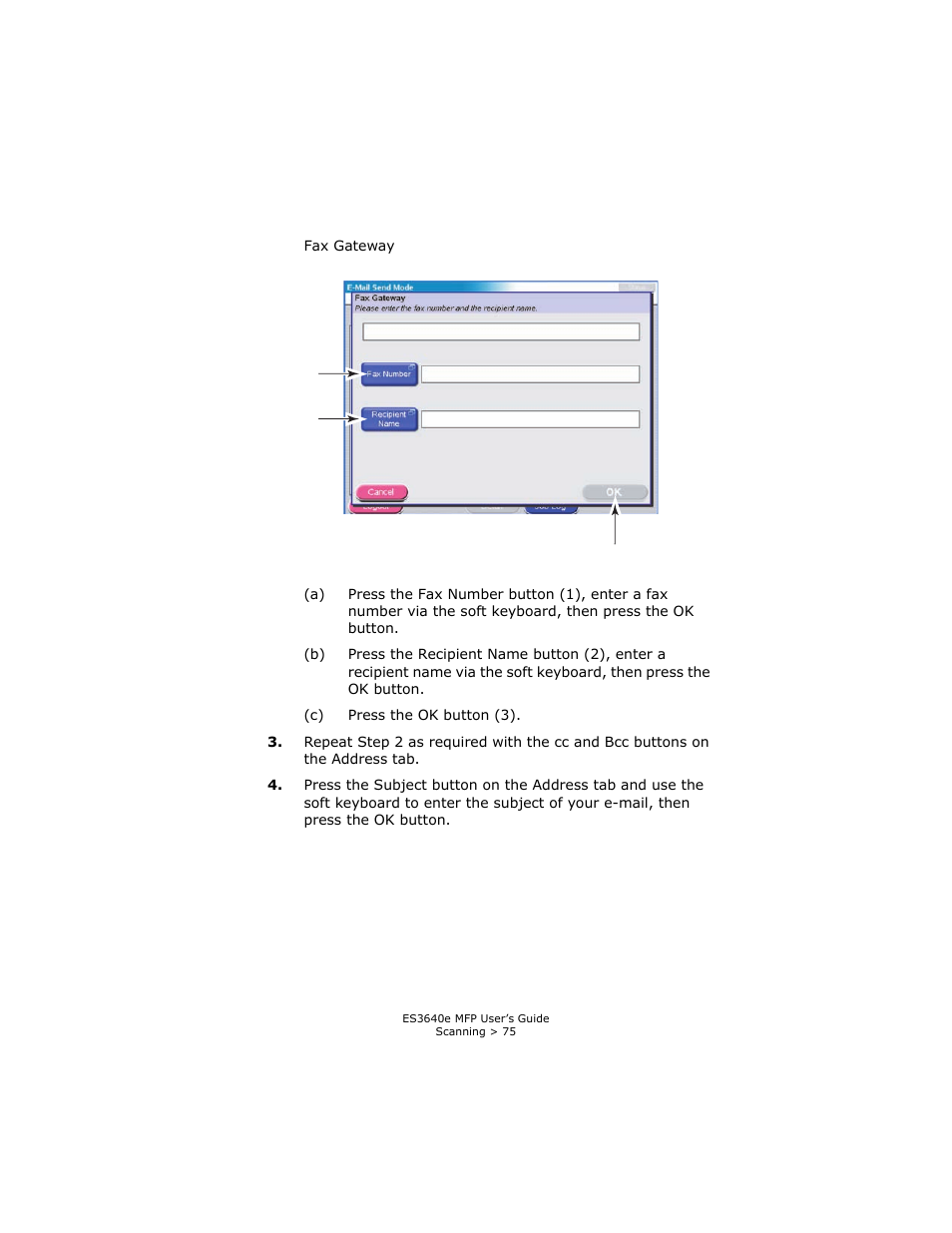 Oki ES 3640e MFP User Manual | Page 75 / 210