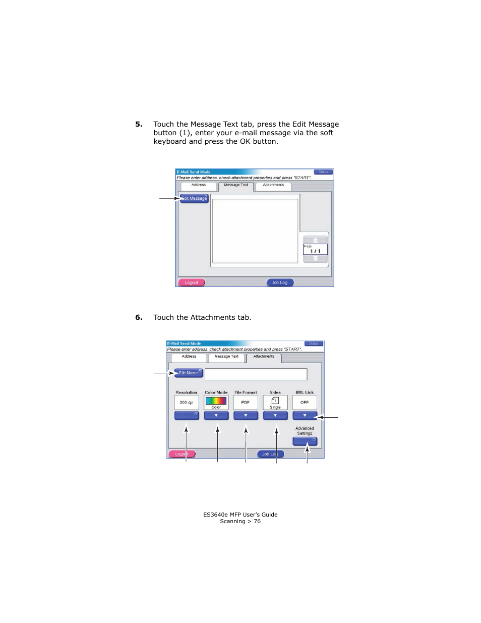 Oki ES 3640e MFP User Manual | Page 76 / 210