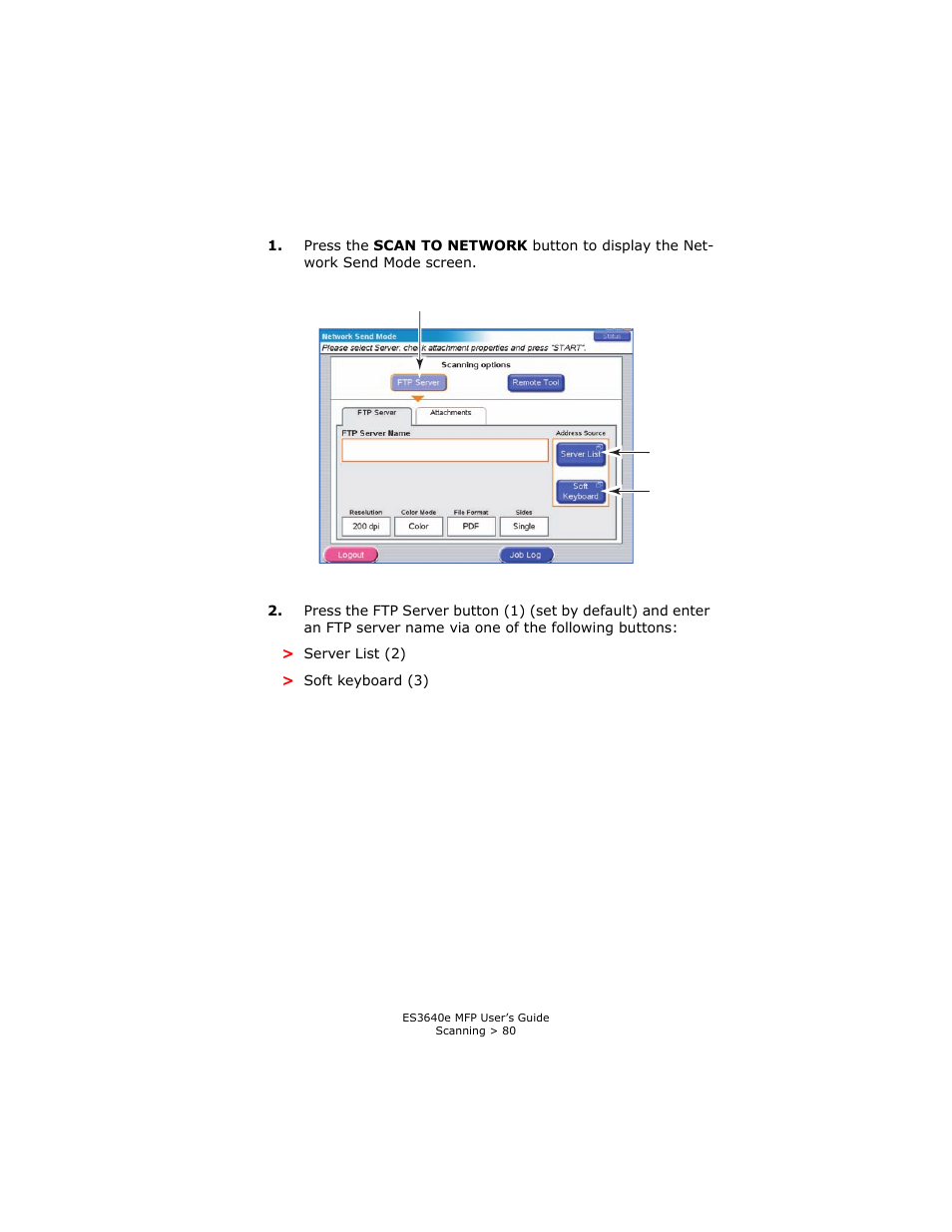 Oki ES 3640e MFP User Manual | Page 80 / 210