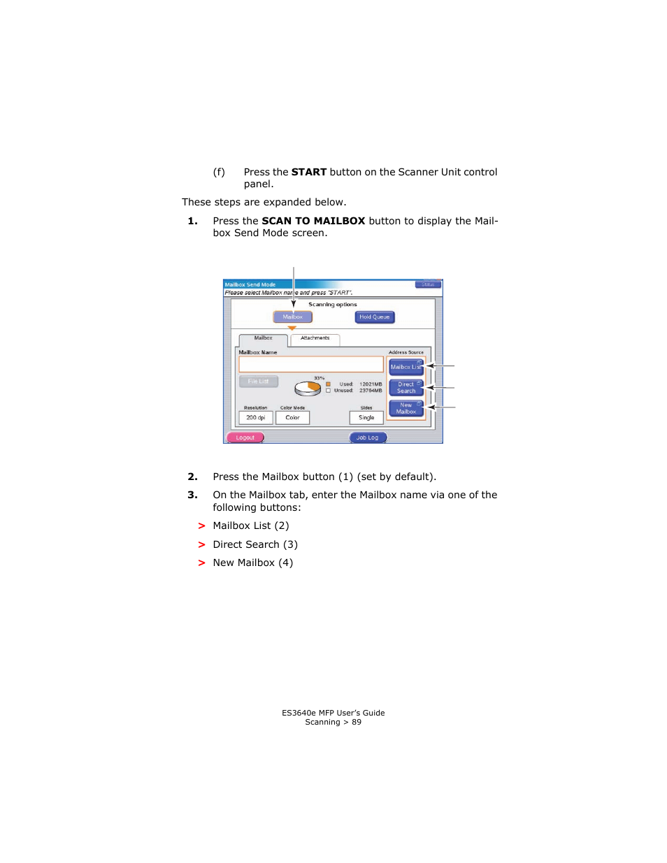 Oki ES 3640e MFP User Manual | Page 89 / 210