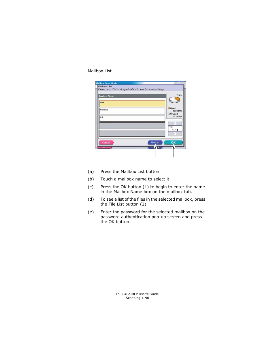 Oki ES 3640e MFP User Manual | Page 90 / 210