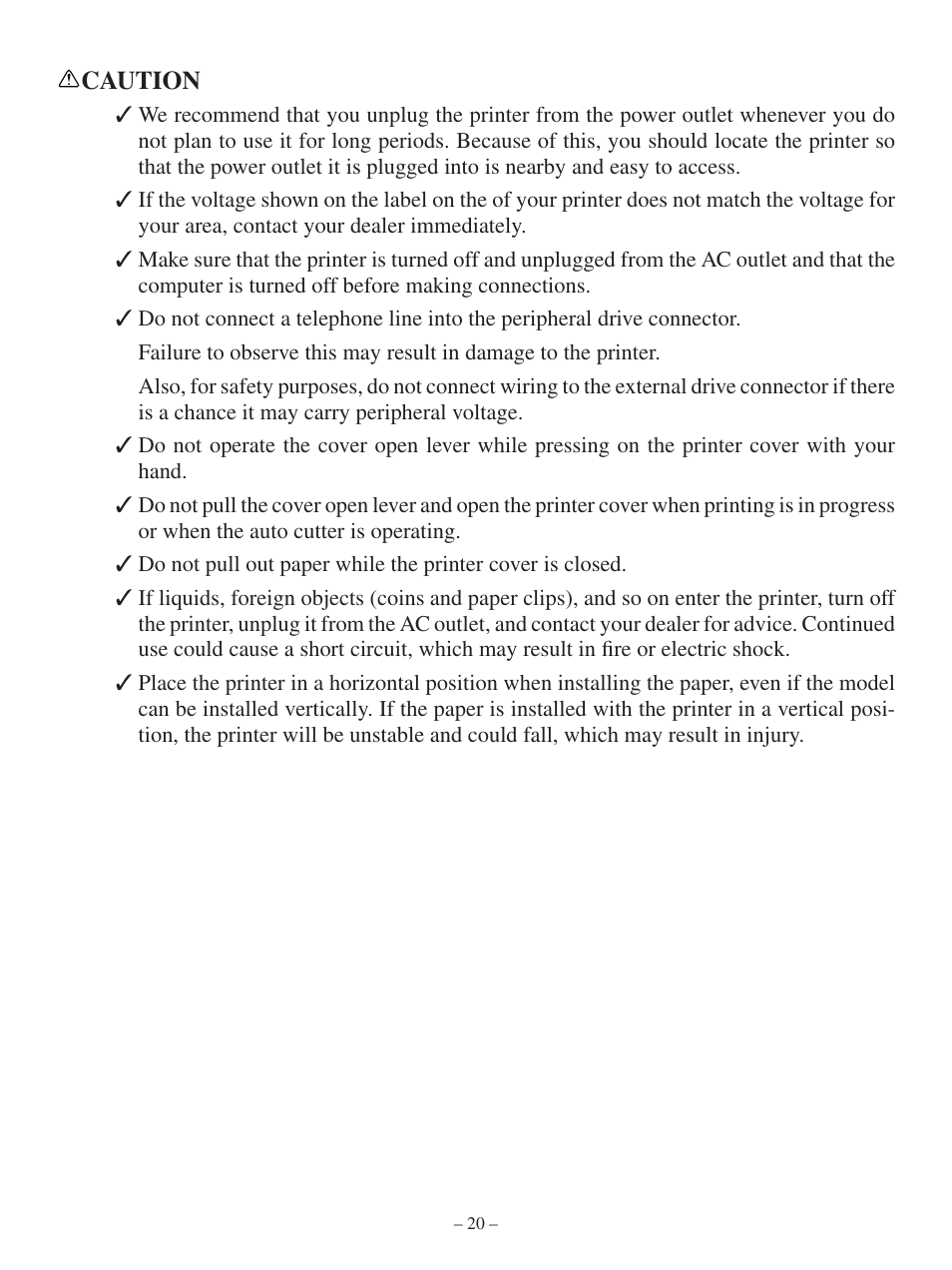 Oki Pos 441 User Manual | Page 24 / 56