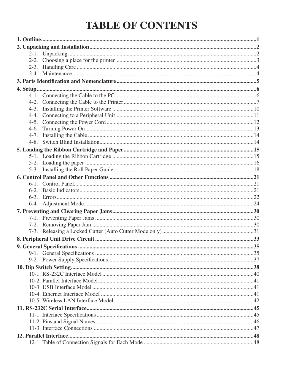 Oki Pos 441 User Manual | Page 3 / 56