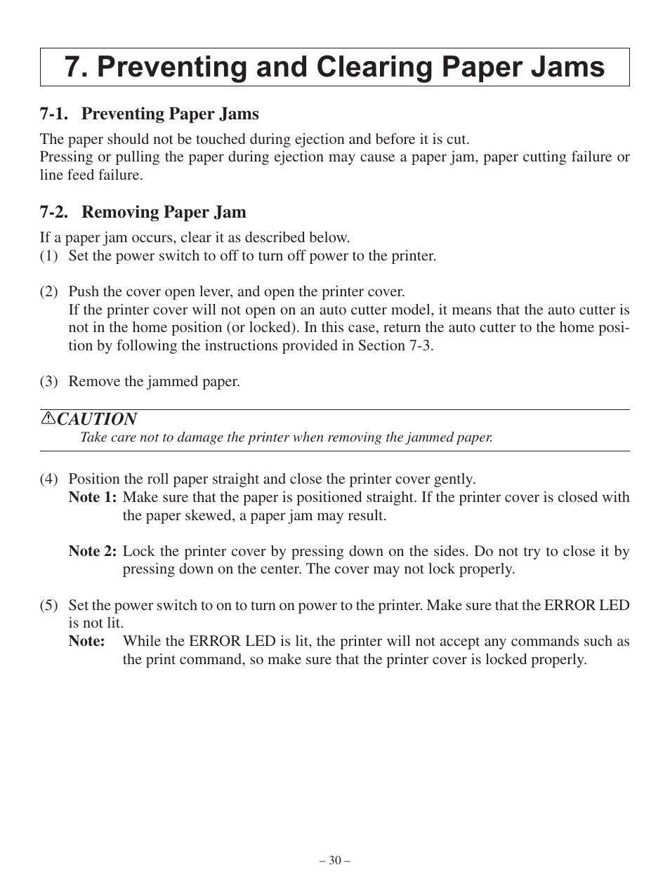 Preventing and clearing paper jams | Oki Pos 441 User Manual | Page 34 / 56