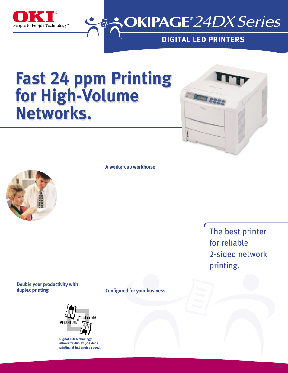 Oki 24DX Series User Manual | 4 pages