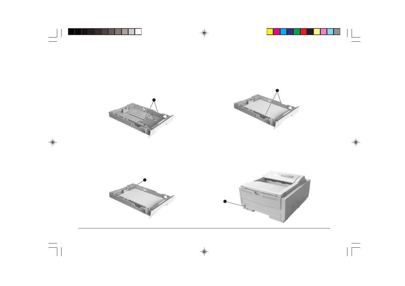 Installing paper | Oki 10i User Manual | Page 12 / 16