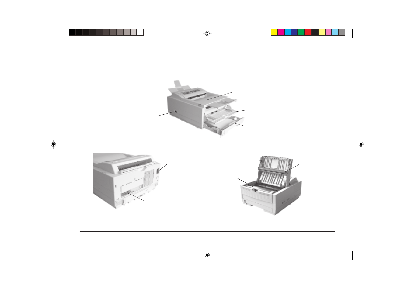 Printer components | Oki 10i User Manual | Page 8 / 16