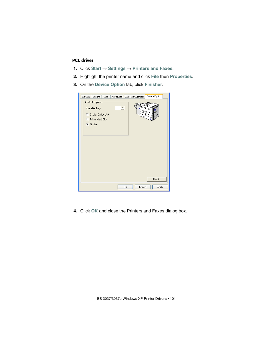 Pcl driver | Oki 3037 User Manual | Page 101 / 546