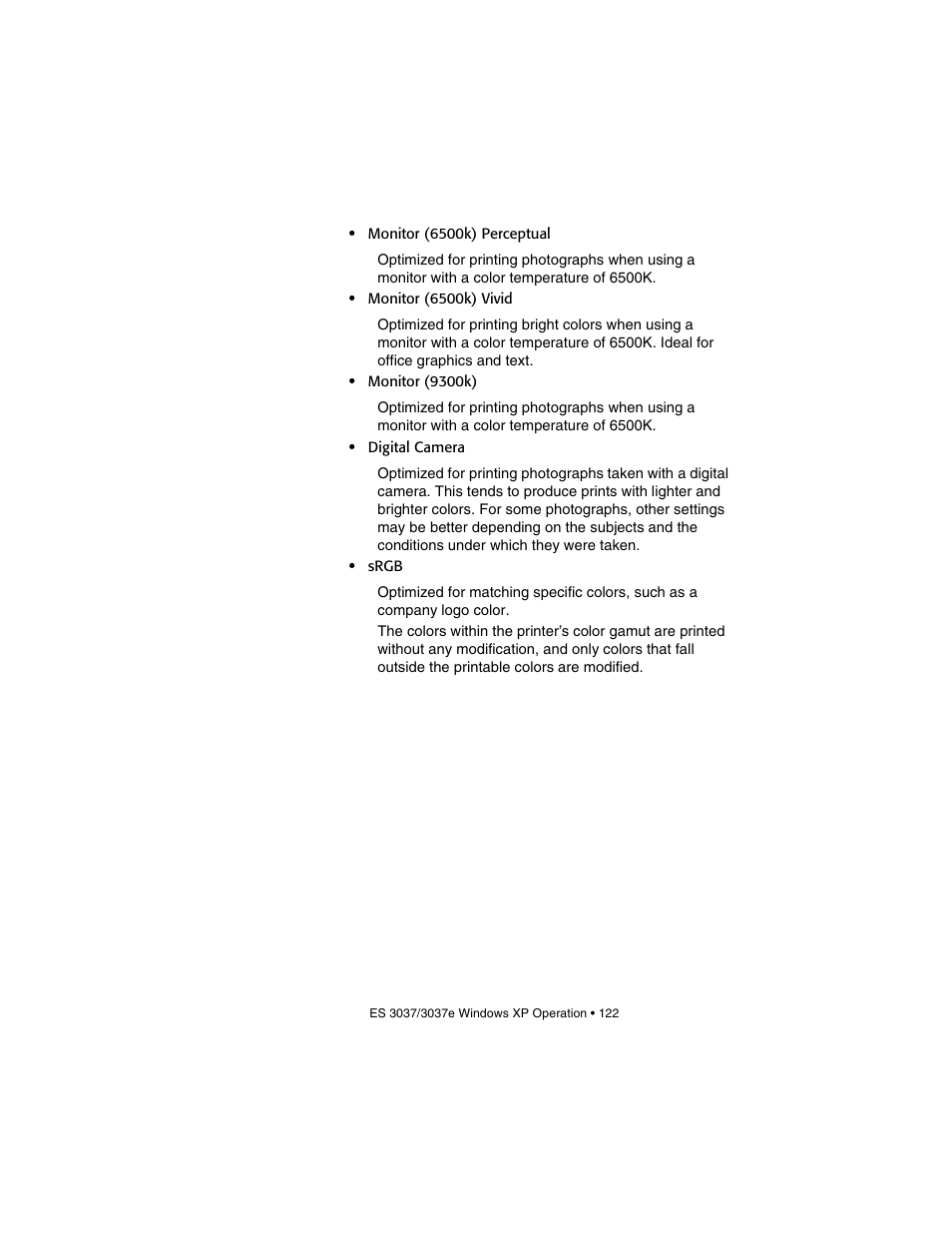 Oki 3037 User Manual | Page 122 / 546