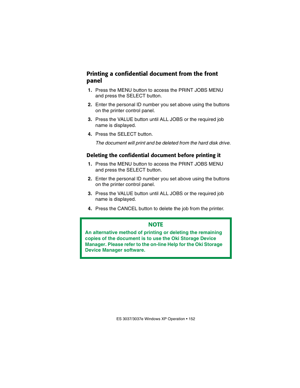 Oki 3037 User Manual | Page 152 / 546
