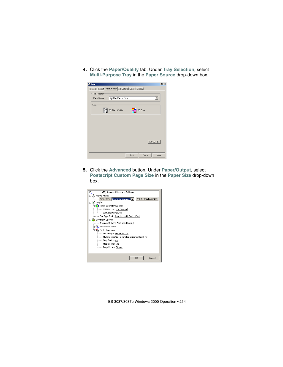 Oki 3037 User Manual | Page 214 / 546