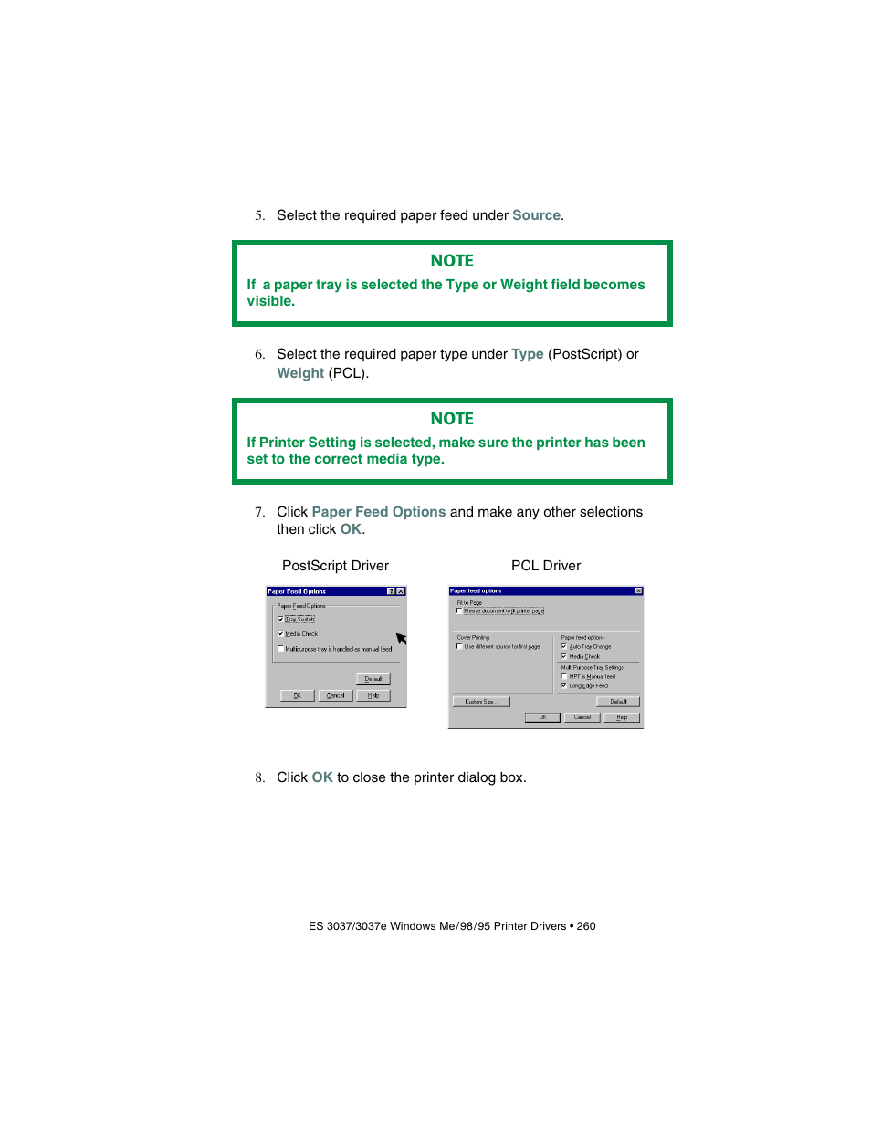 Oki 3037 User Manual | Page 260 / 546