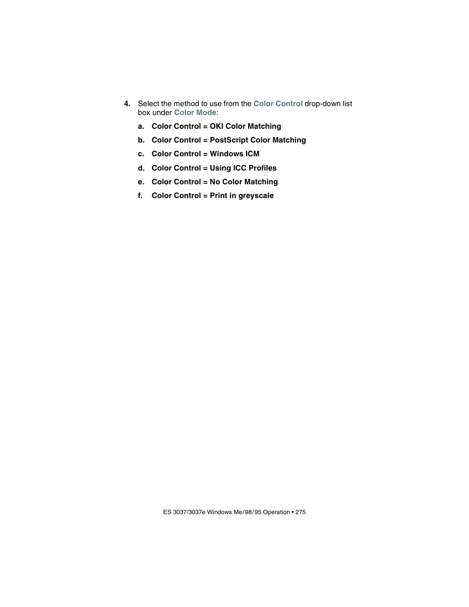 Oki 3037 User Manual | Page 275 / 546