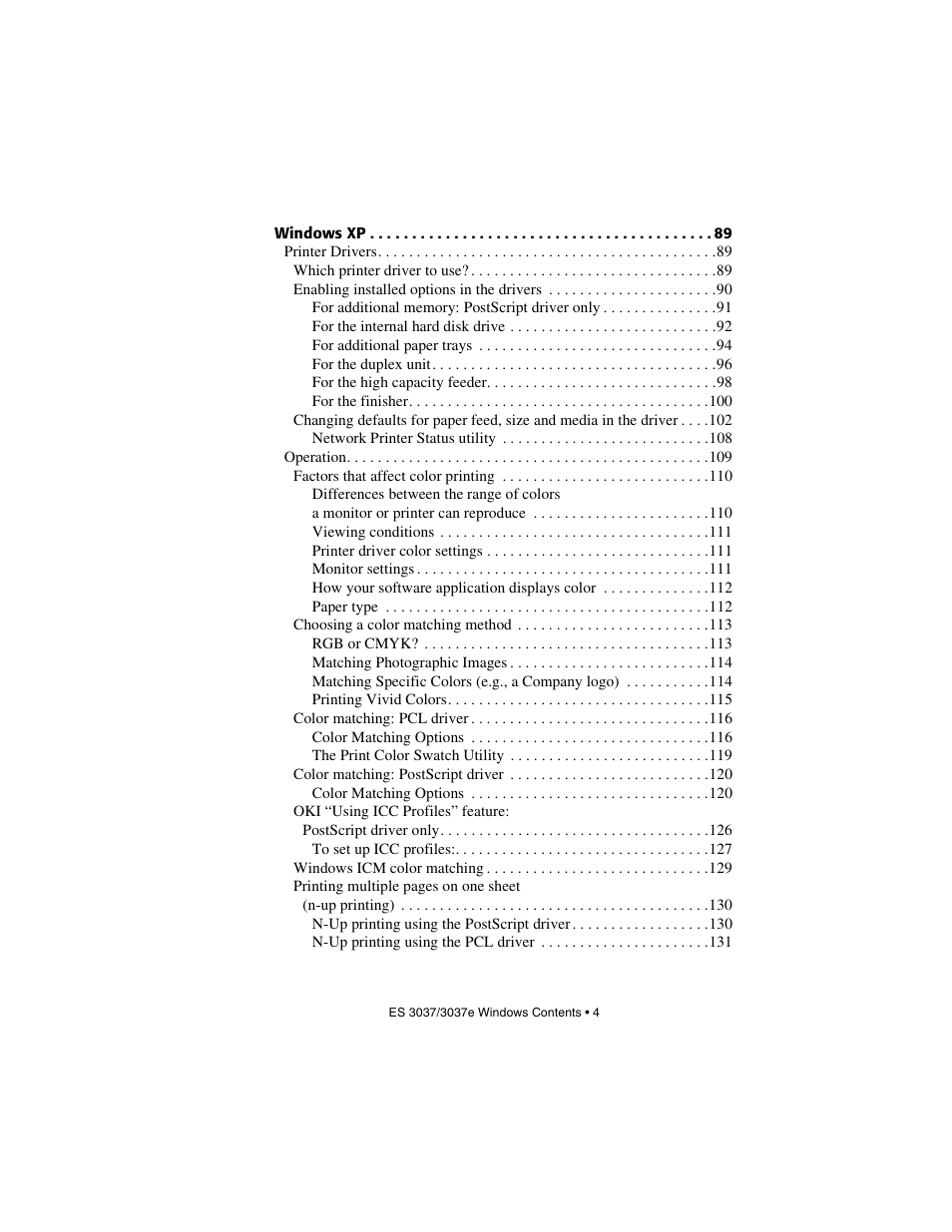 Oki 3037 User Manual | Page 4 / 546