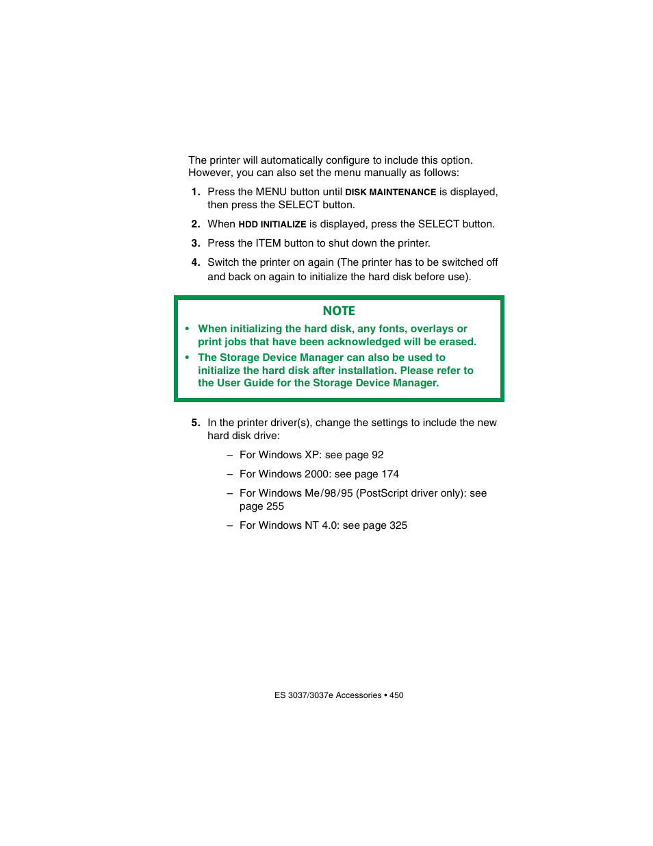 Oki 3037 User Manual | Page 450 / 546