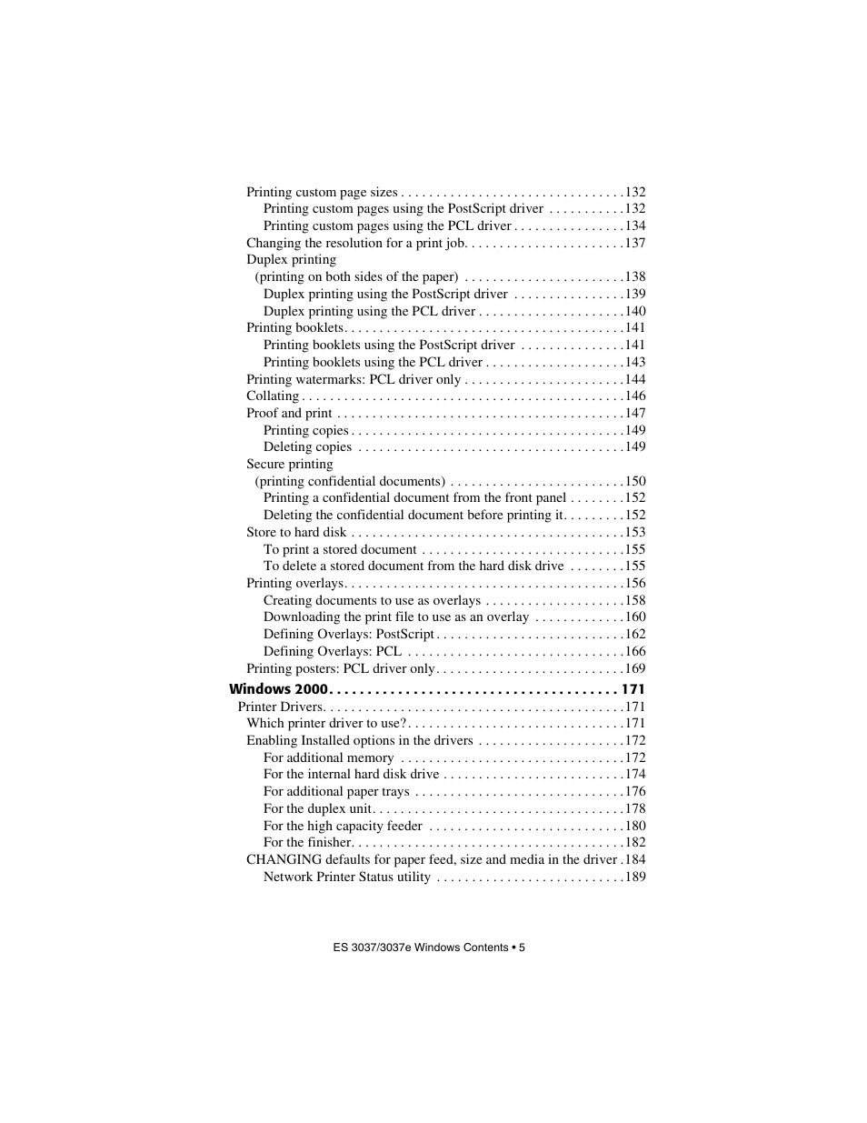 Oki 3037 User Manual | Page 5 / 546