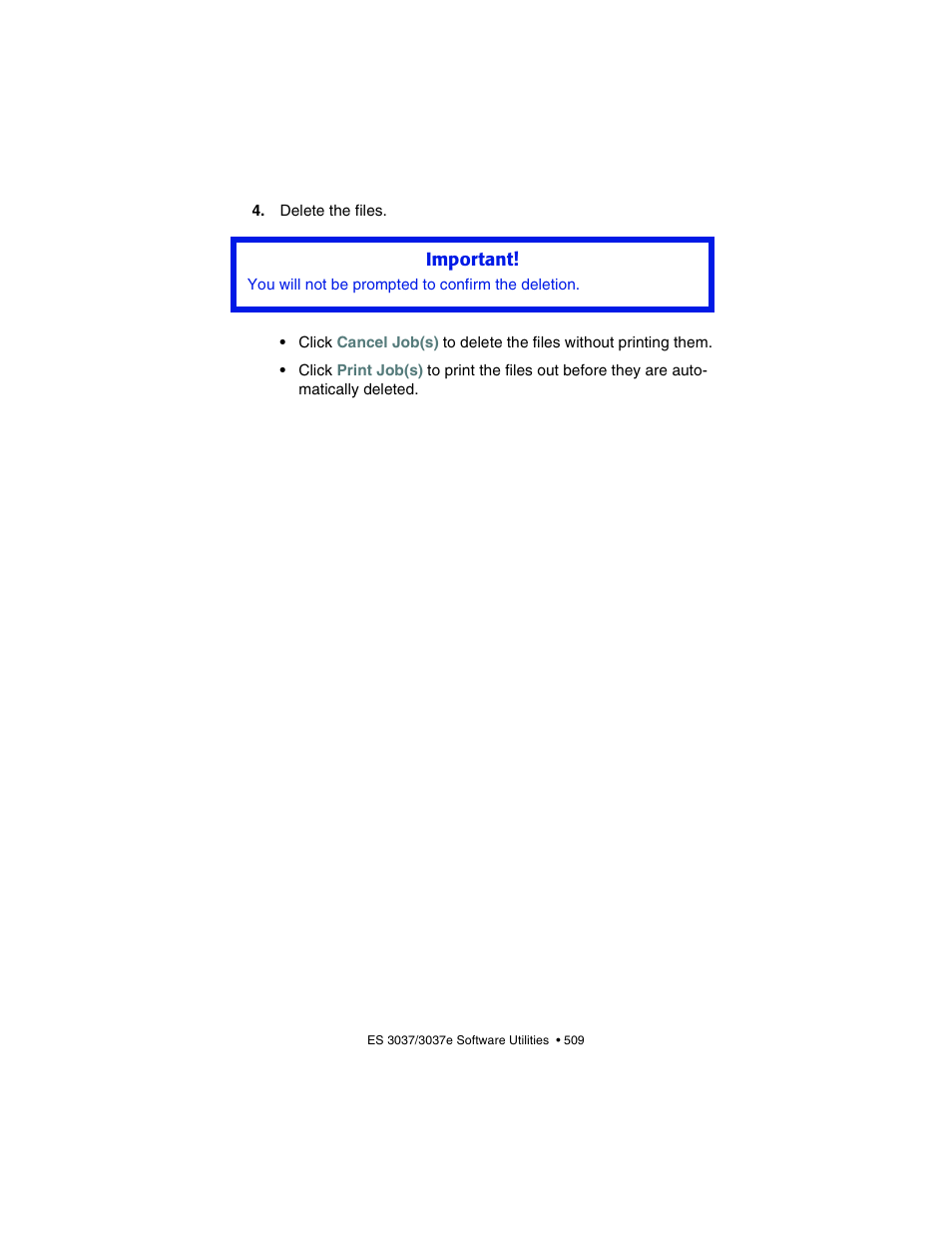 Oki 3037 User Manual | Page 509 / 546