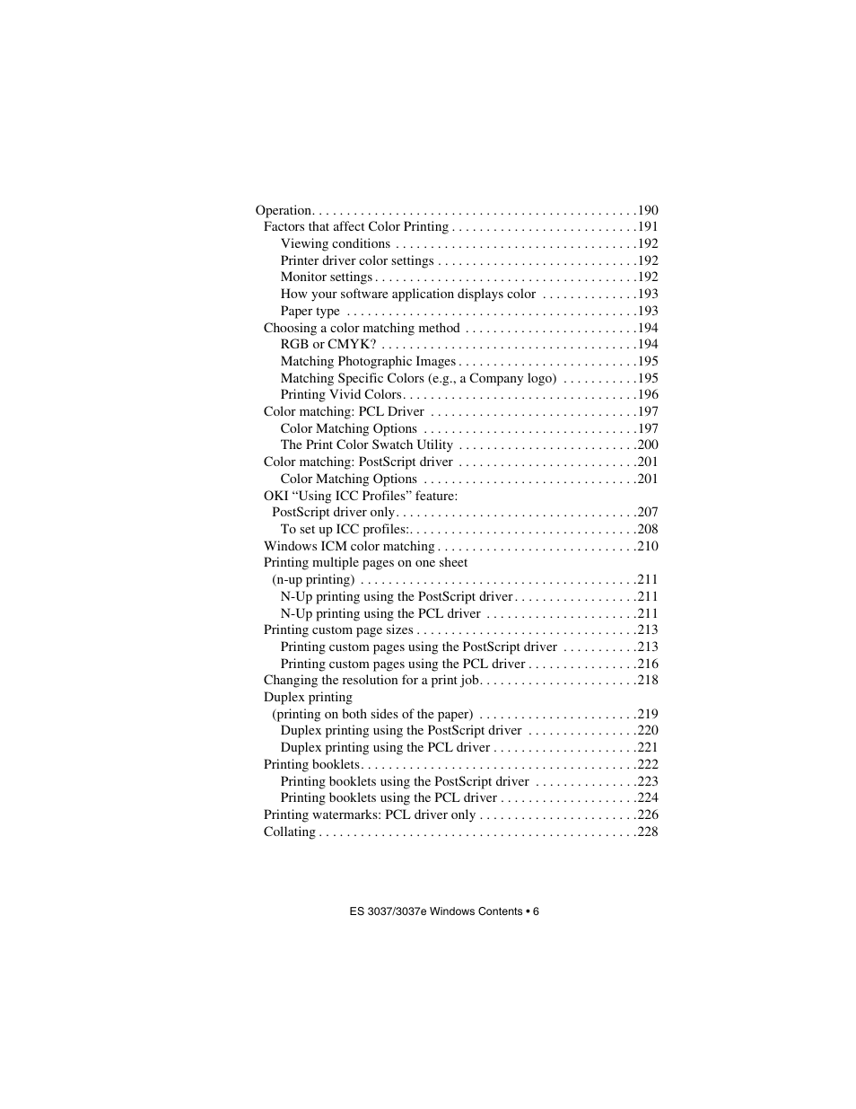Oki 3037 User Manual | Page 6 / 546