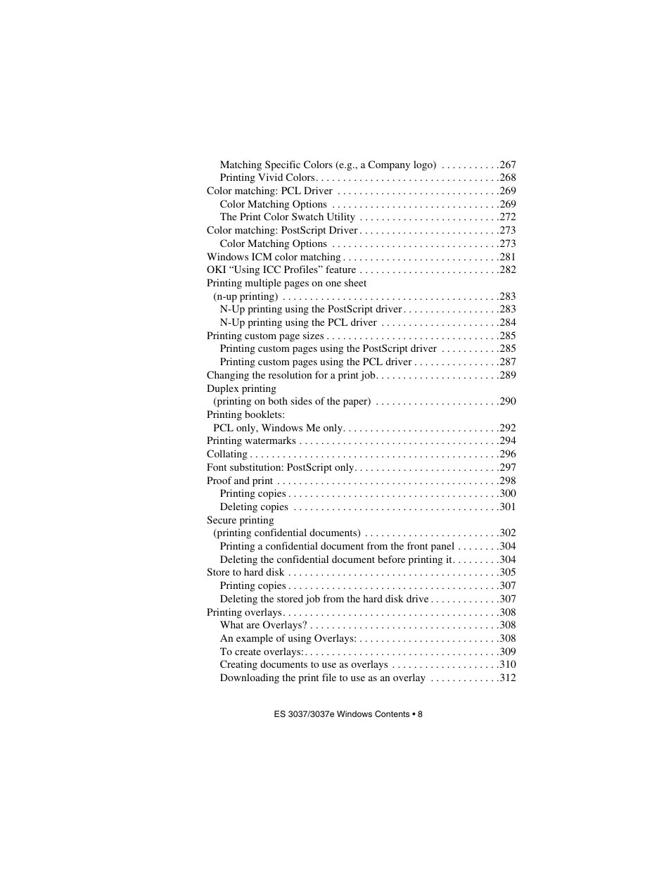 Oki 3037 User Manual | Page 8 / 546